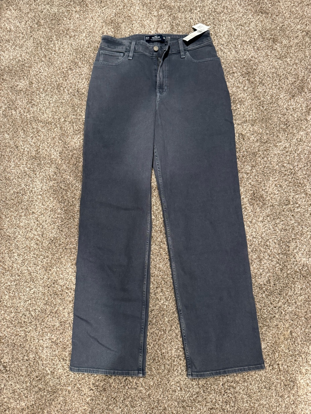 Hollister Women's Jeans in Charcoal Black